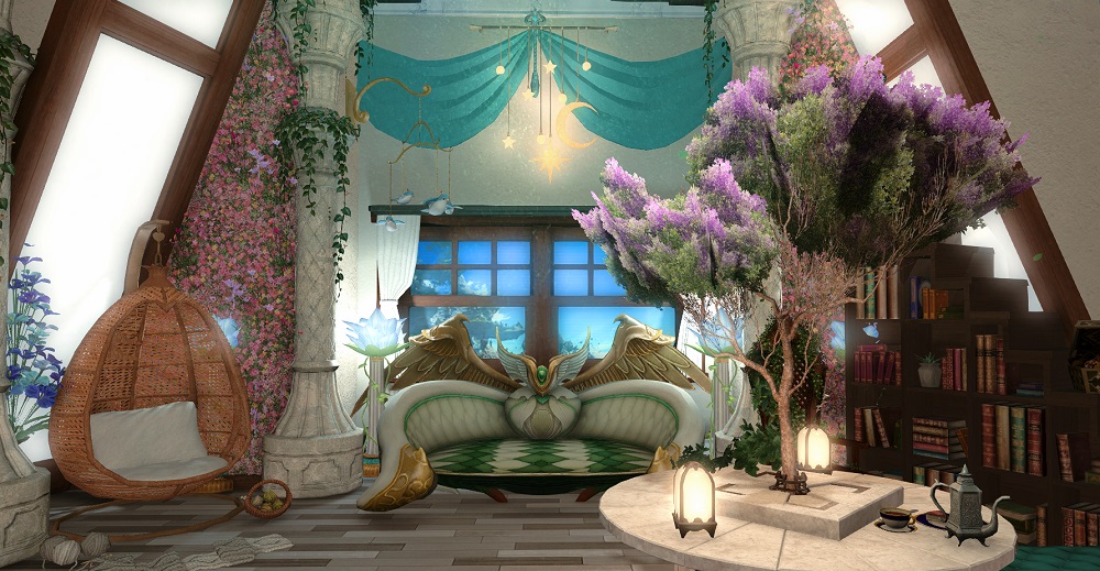 ffxiv housing living room