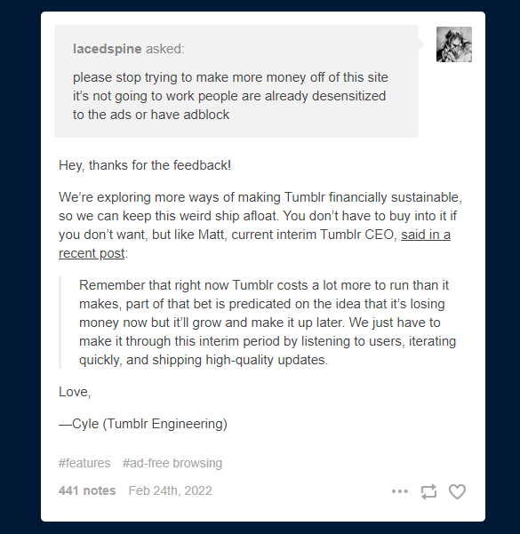 Tumblr: A Flexible Social Media Platform –