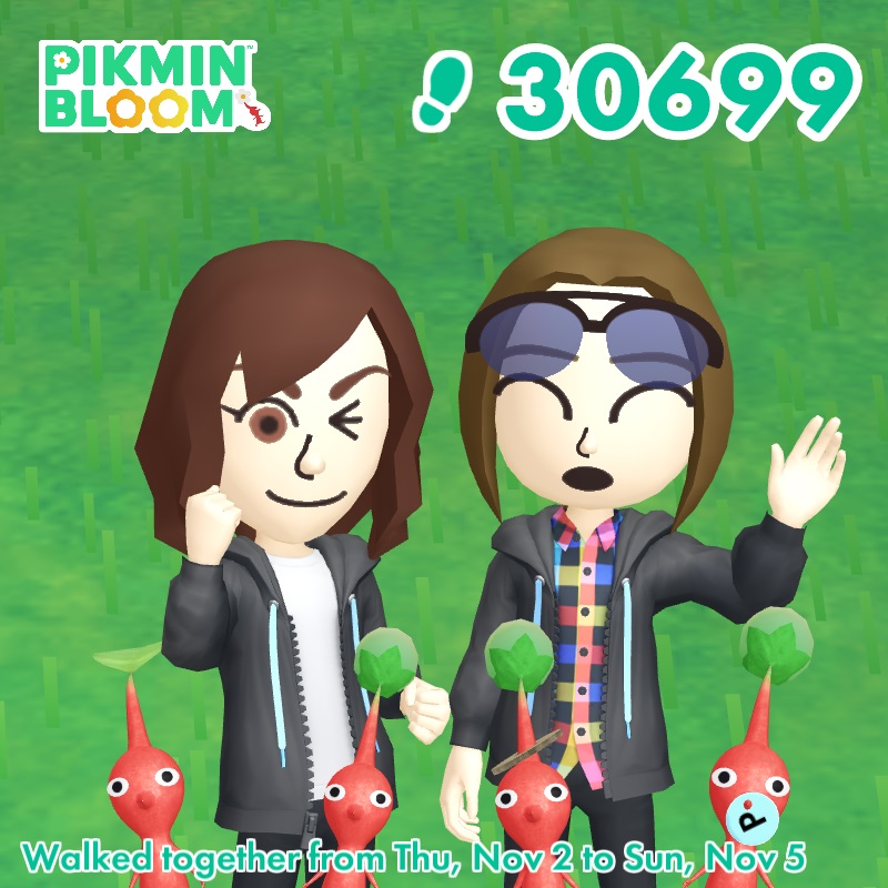 Pikmin Bloom events for Halloween 2023